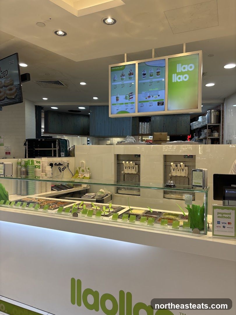 Llaollao Frozen Yogurt Counter