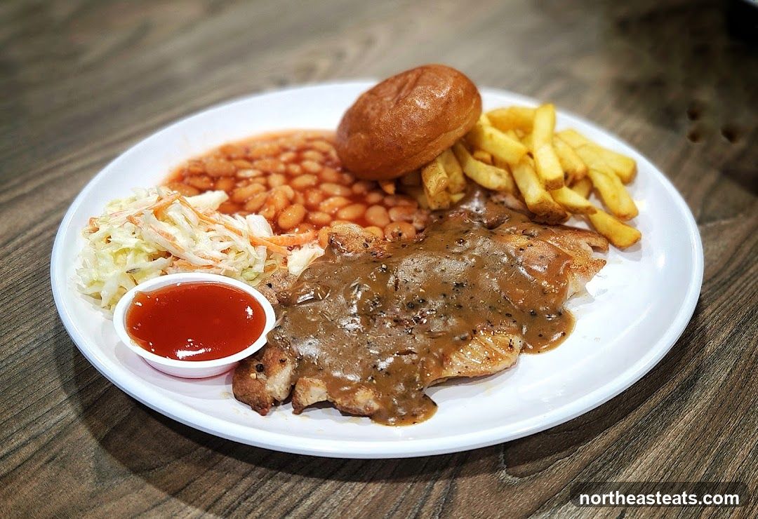 Chicken Chop with Sides