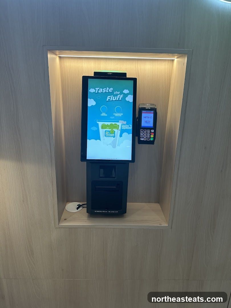 Self-service kiosk and payment terminal