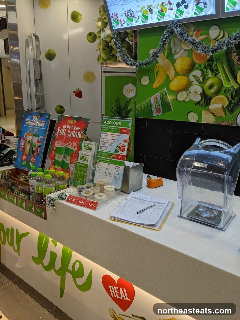 Juice Bar Counter