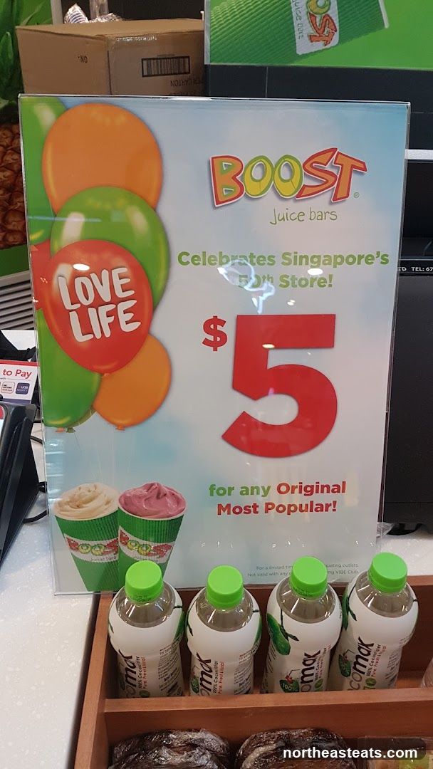 Boost Juice Bars Promotion