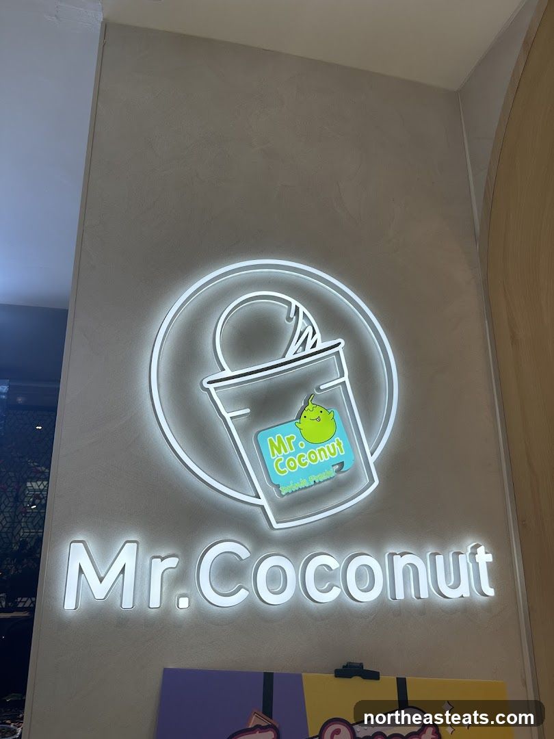 Mr. Coconut Signage