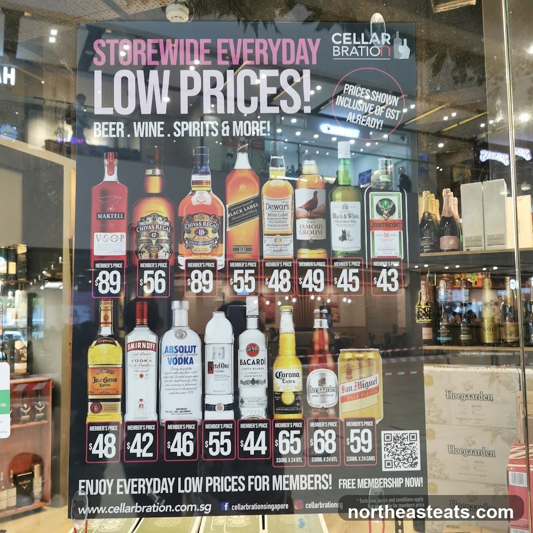 Cellarbration Storewide Low Prices Advertisement