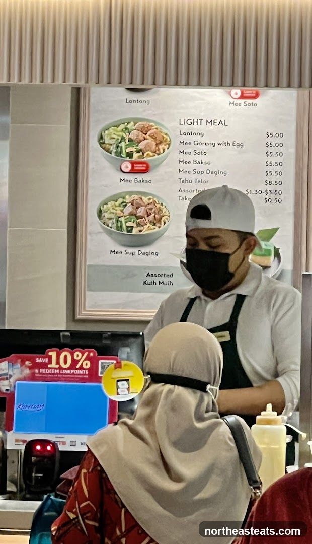 Kopitiam Menu