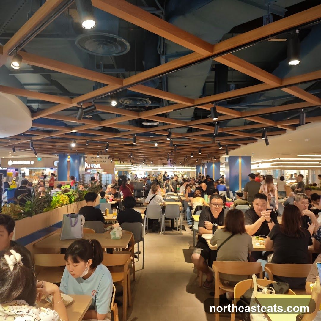 Busy Food Court
