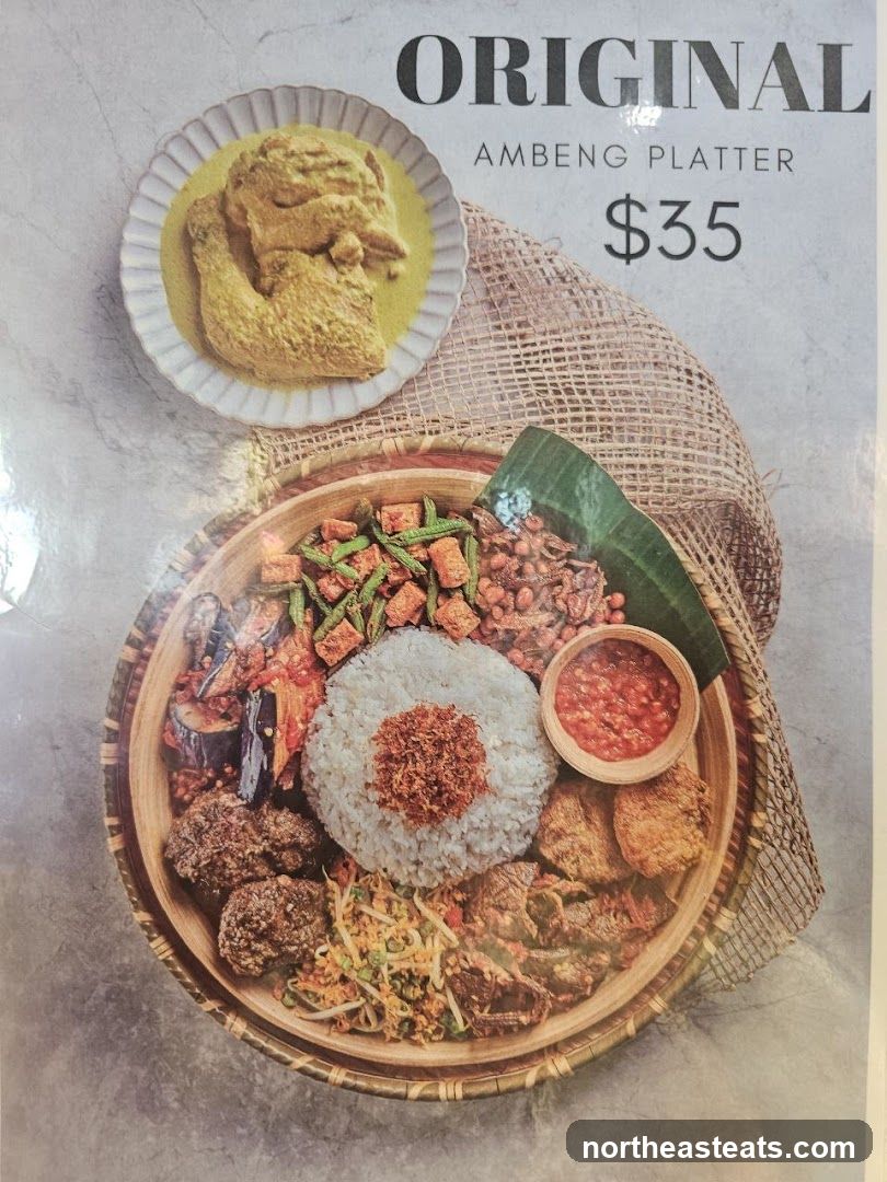Original Ambeng Platter