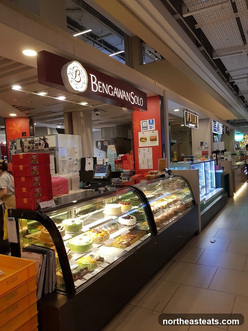 Bengawan Solo Bakery Display