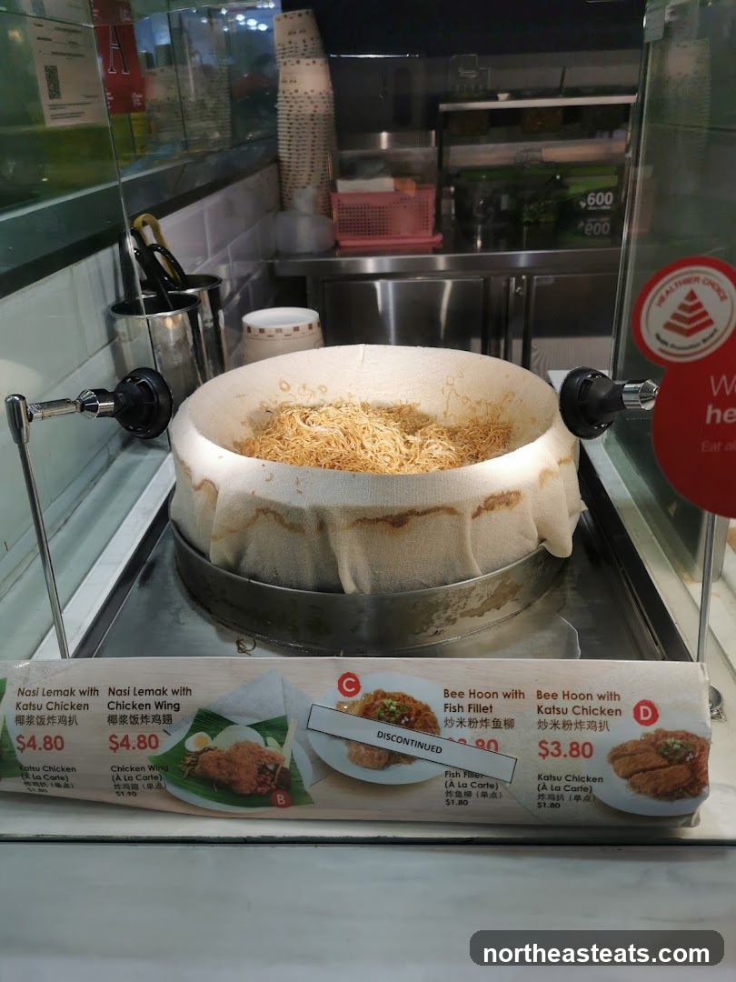 Food stall display