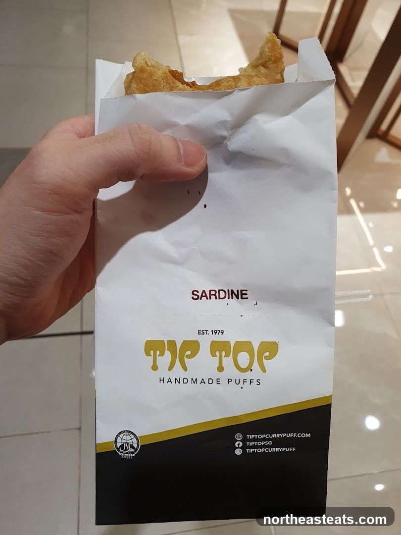 Sardine Puff in Packaging