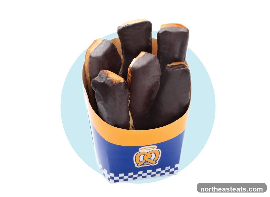 Chocolate-Dipped Pretzel Sticks