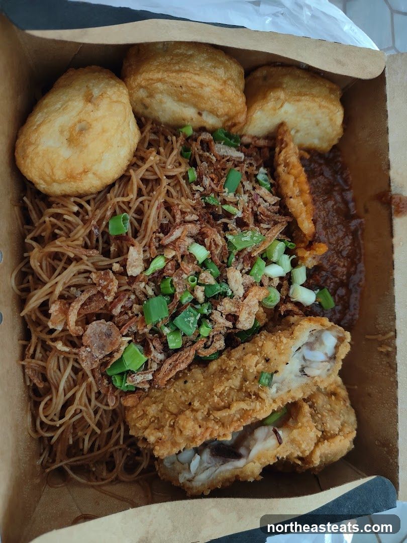 Fried Fish and Noodles