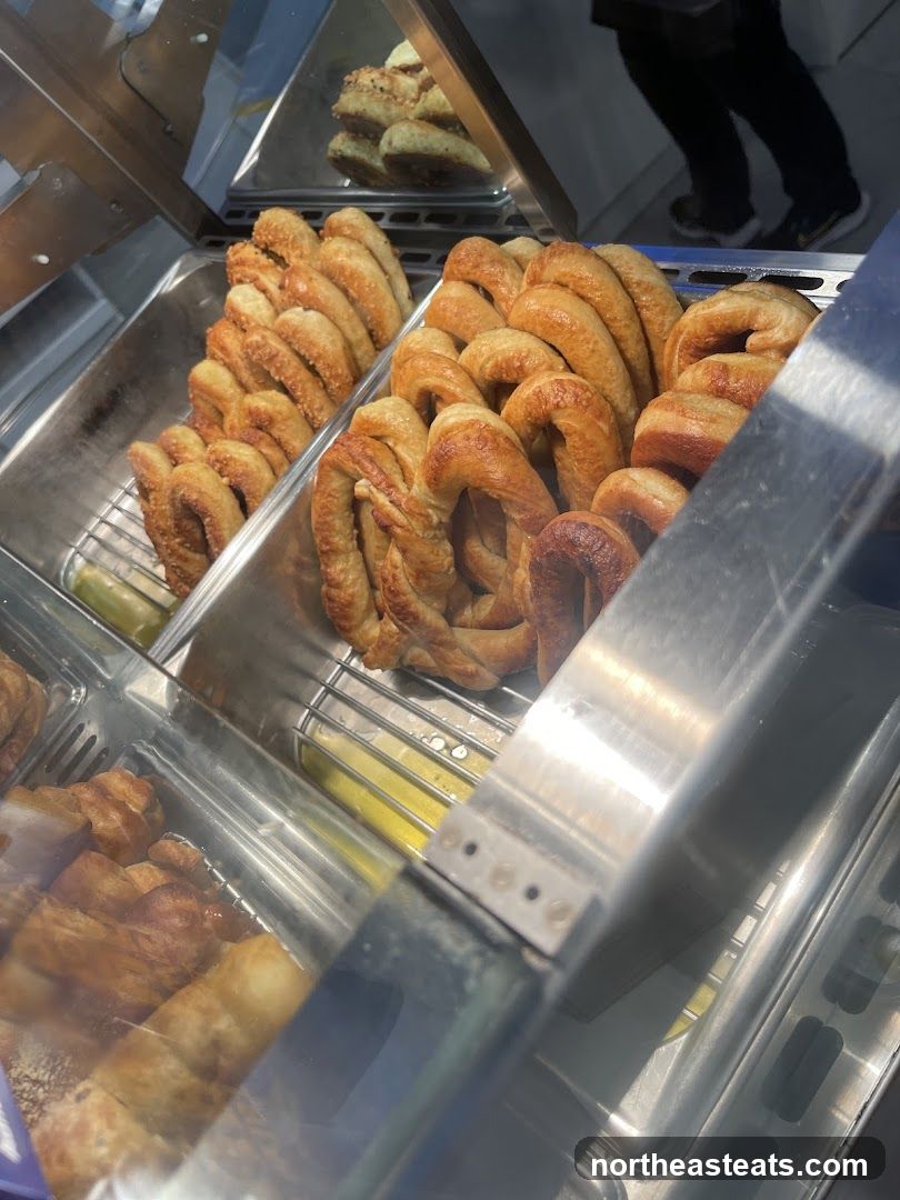 Pretzels and pastries