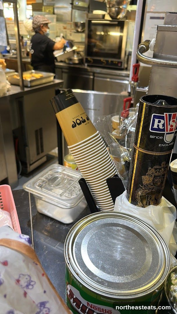 Kitchen Counter with Supplies