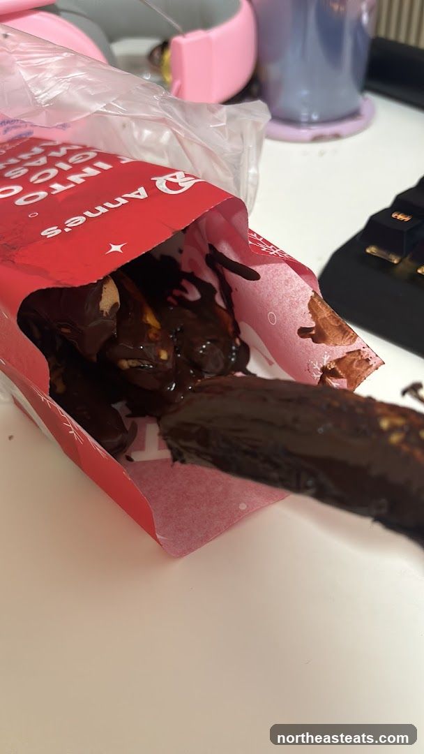 Chocolate-covered pastries