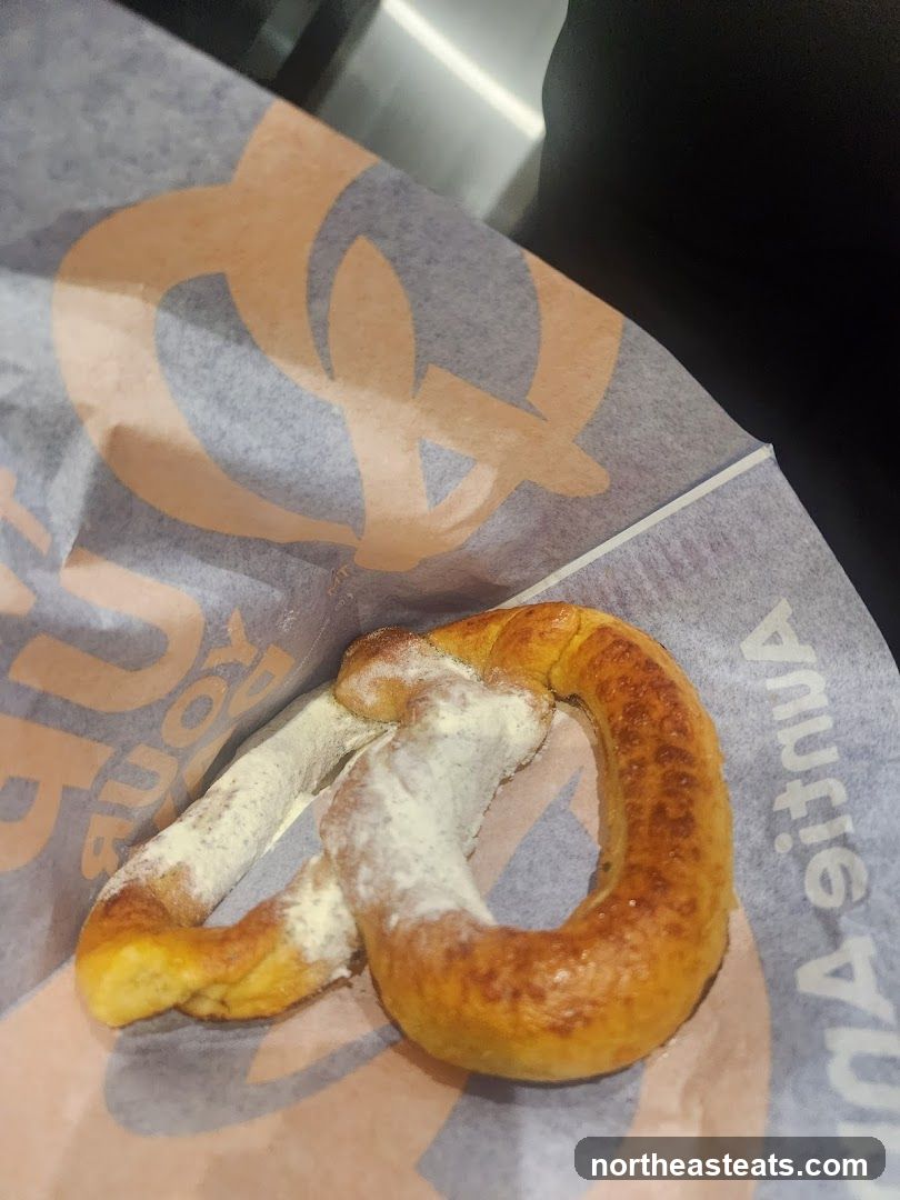 Powdered Pretzel
