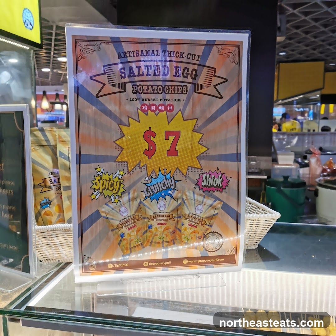 Salted Egg Potato Chips