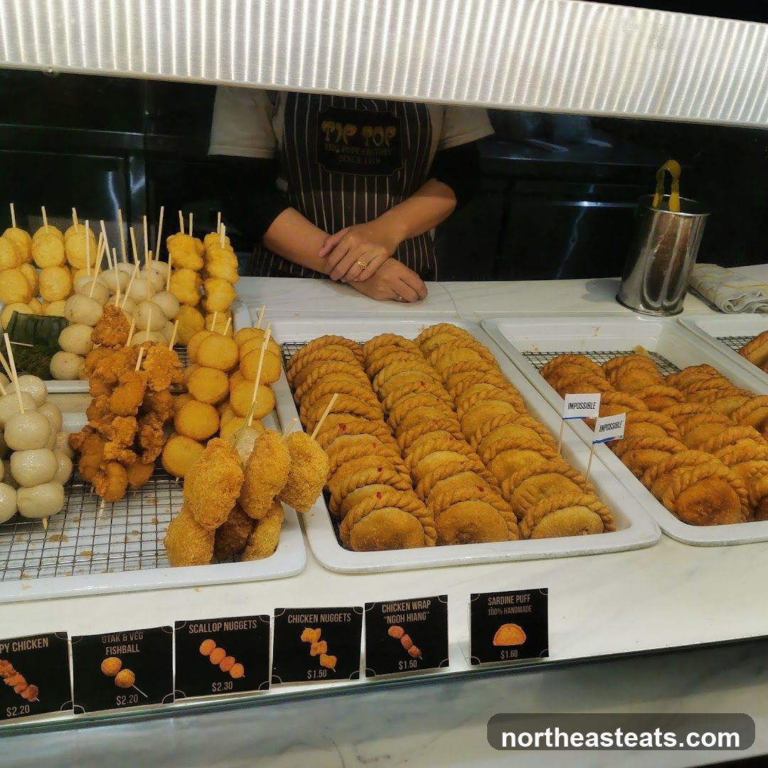 Fried Snacks Display