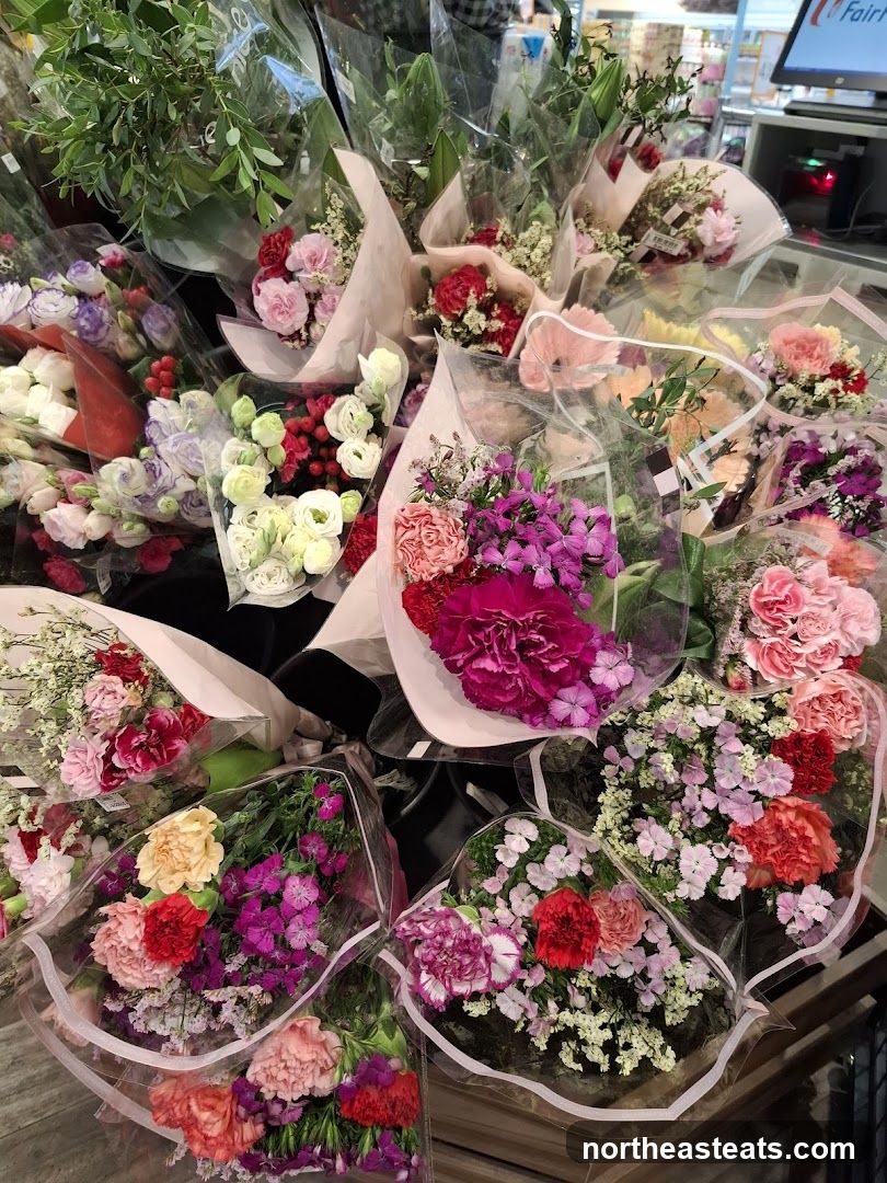Assortment of Fresh Flower Bouquets