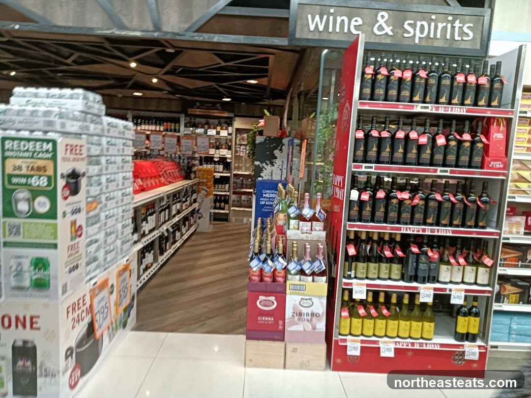 Wine and Spirits Aisle