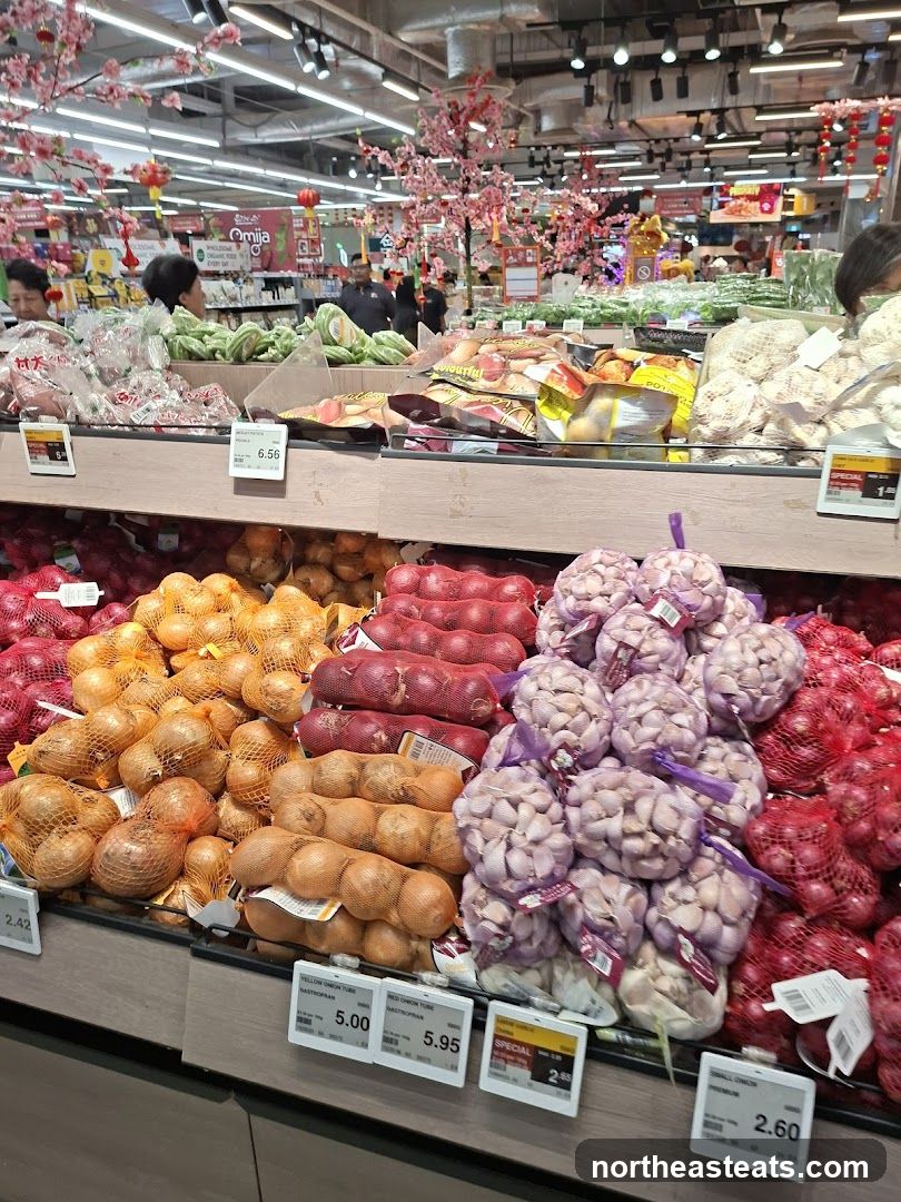 Supermarket Produce Aisle