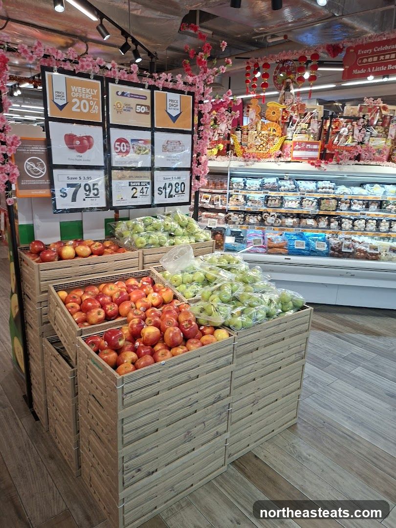 Fruit Display with Weekly Offers