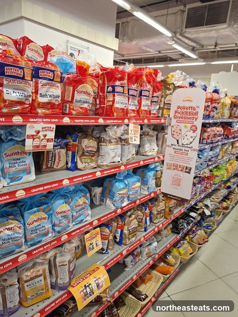 Bread and Grocery Aisles