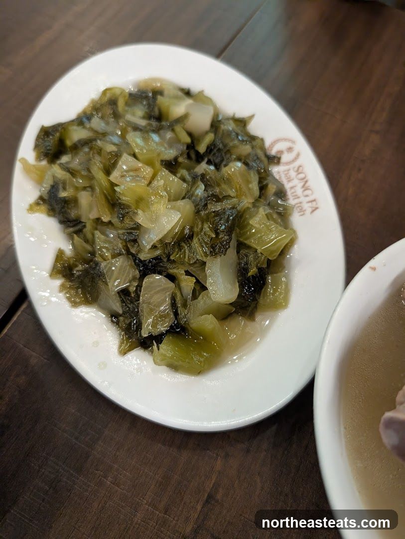 Braised Mustard Greens