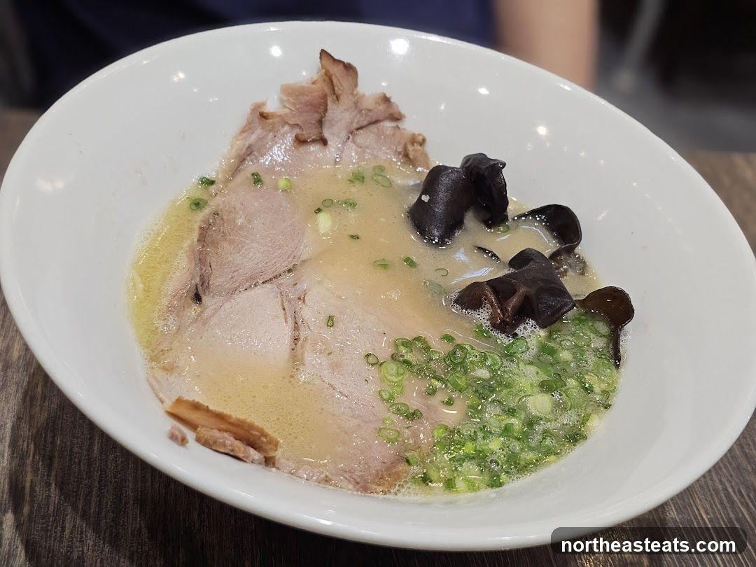 Ramen with Pork and Mushrooms