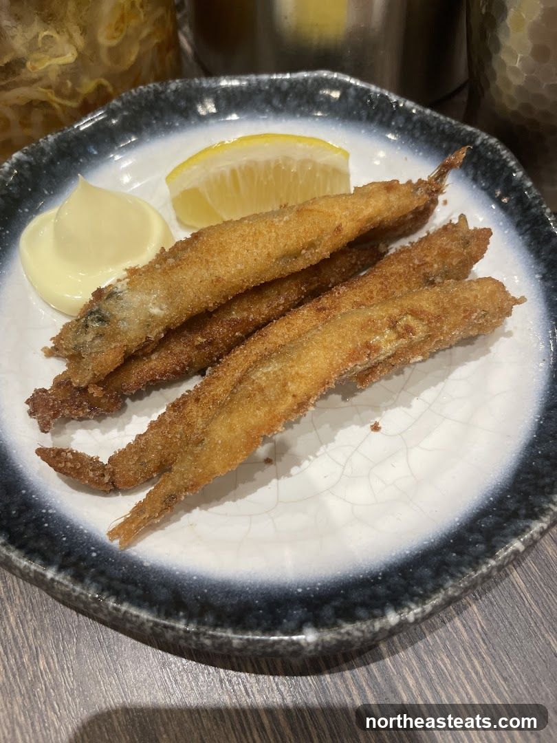 Fried Smelts with Lemon and Aioli