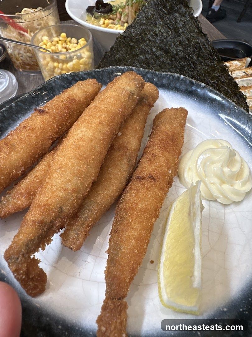 Fried Fish with Lemon and Mayo