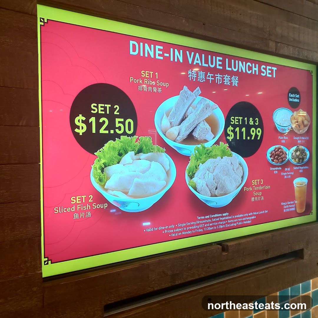 DINE-IN VALUE LUNCH SET