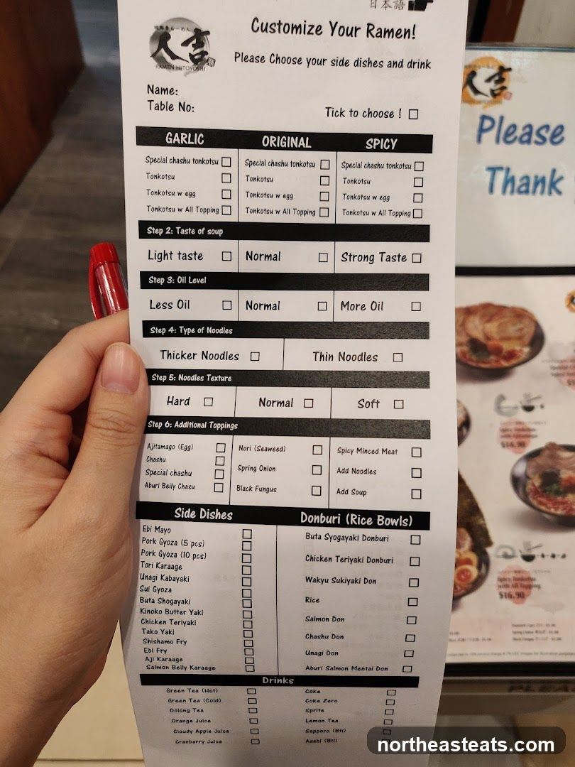Customize Your Ramen!