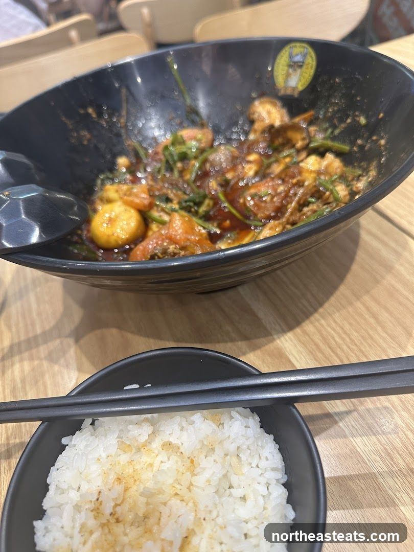Spicy Stir-fry with Rice