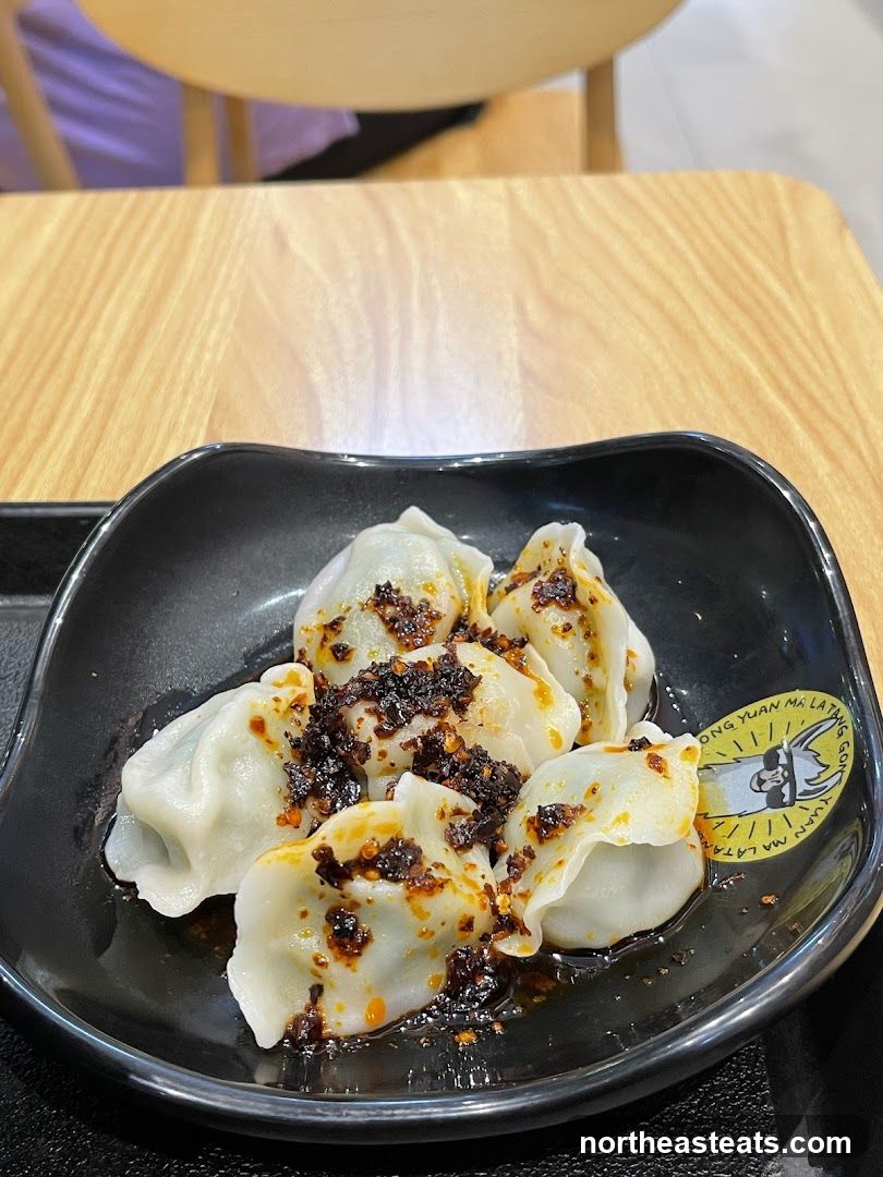 Dumplings with Chili Oil