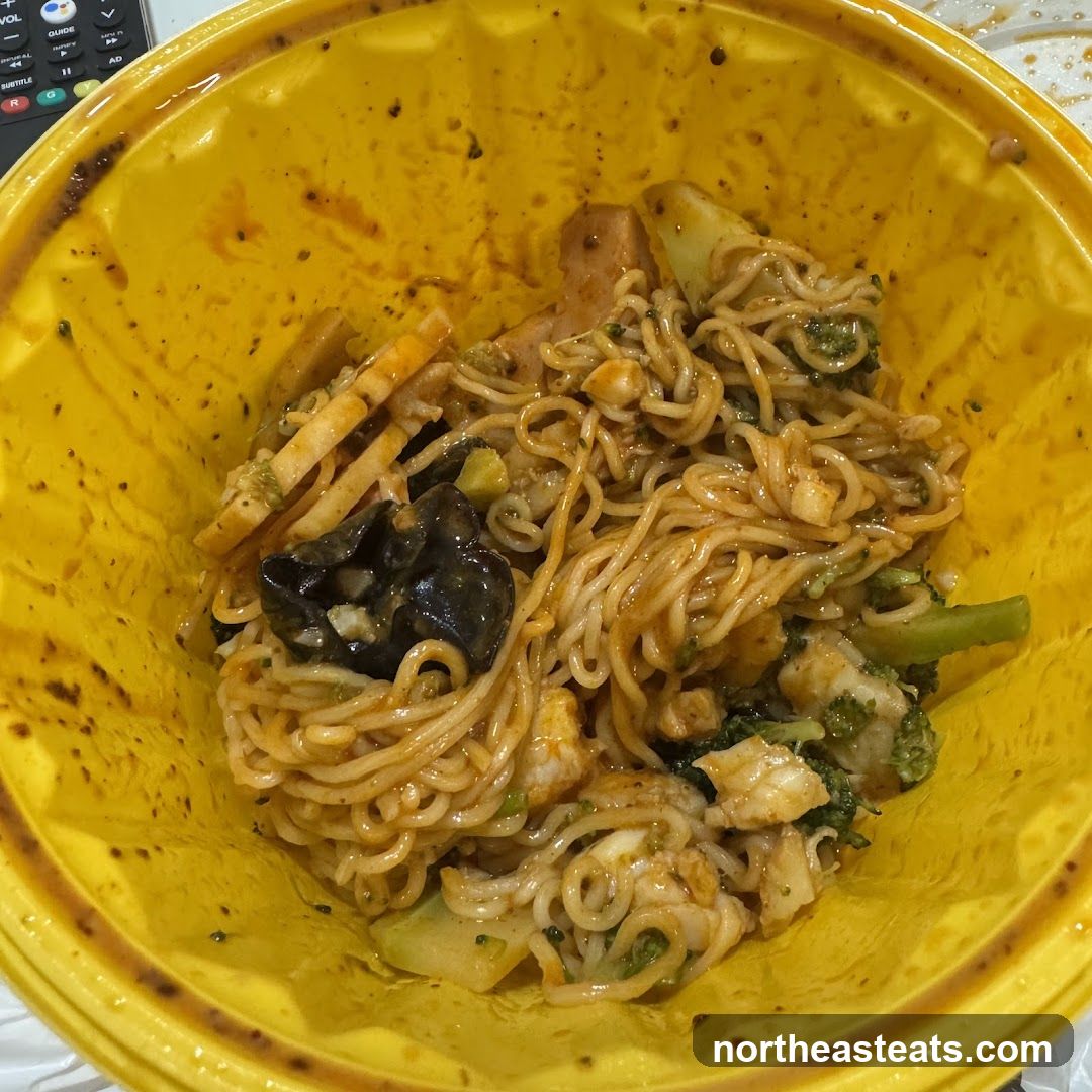 Noodles with Vegetables and Meat