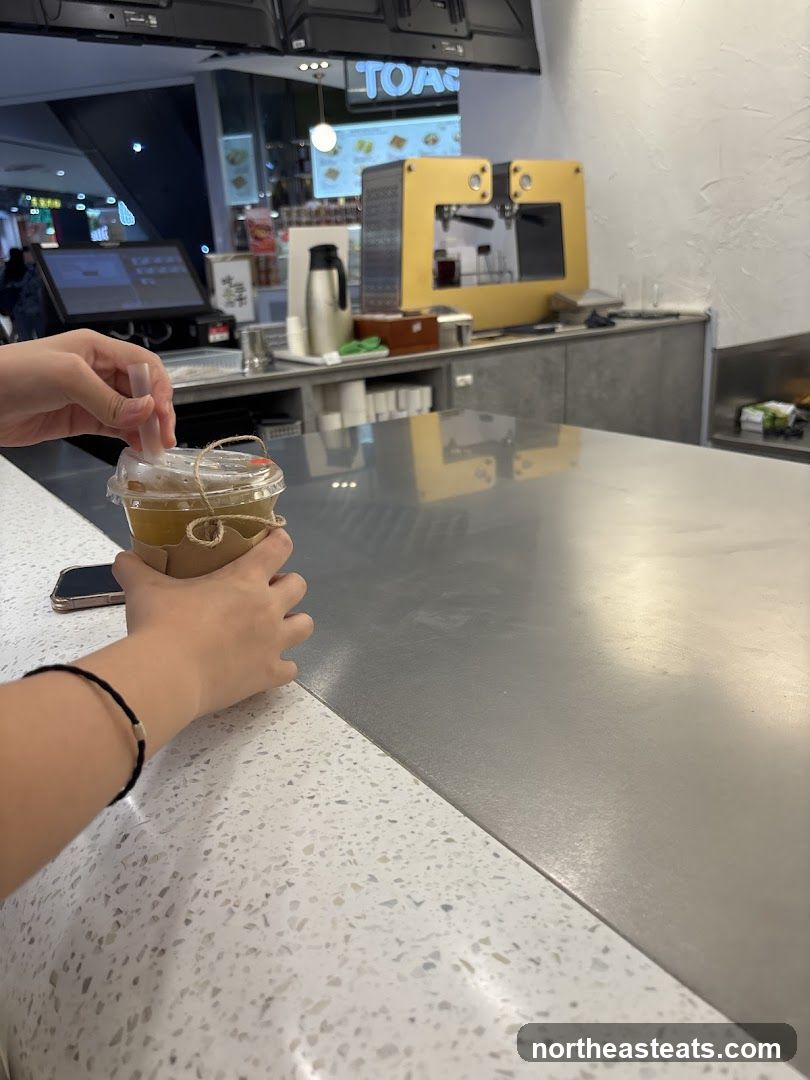Counter with Drink