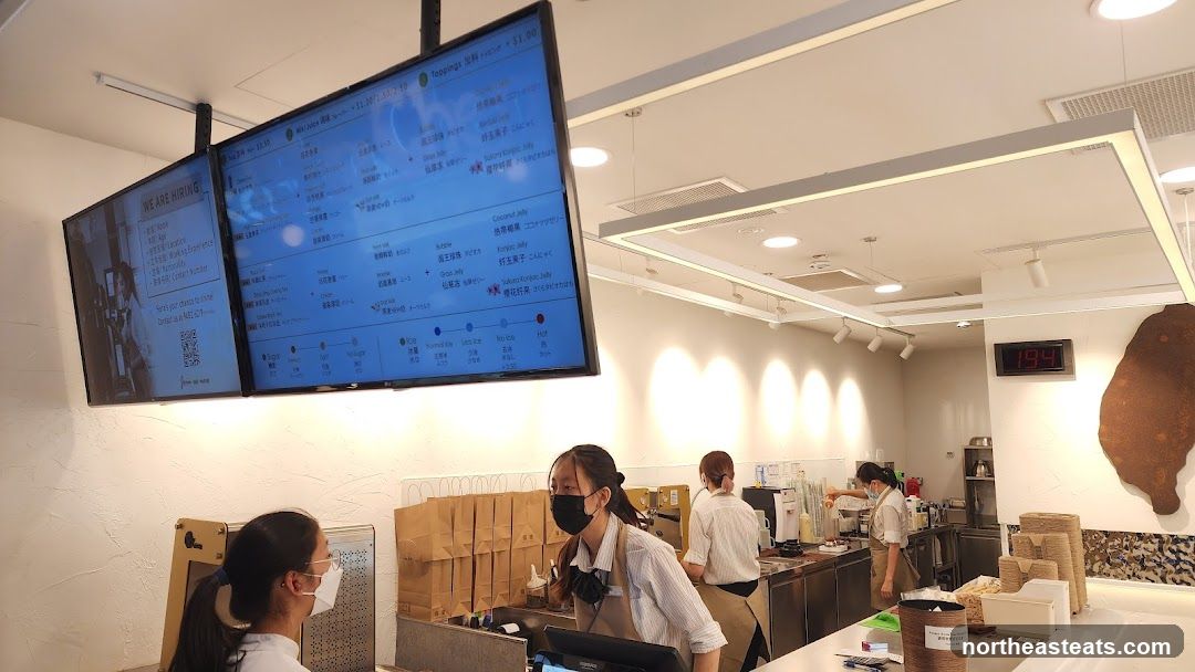 Bubble Tea Shop Interior