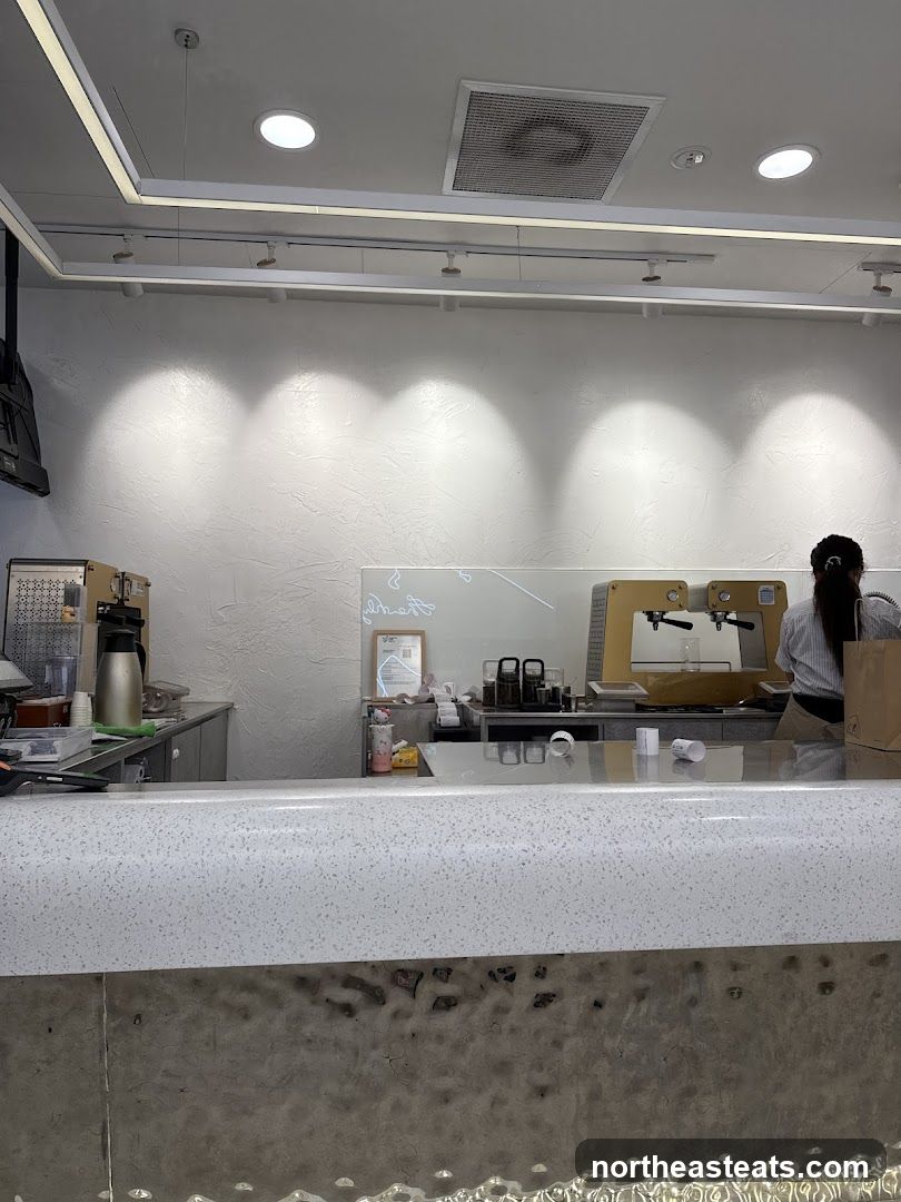 Counter Area with Staff