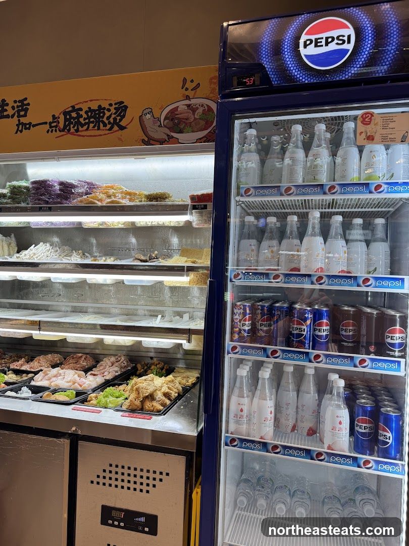 Food Display and Beverage Refrigerator
