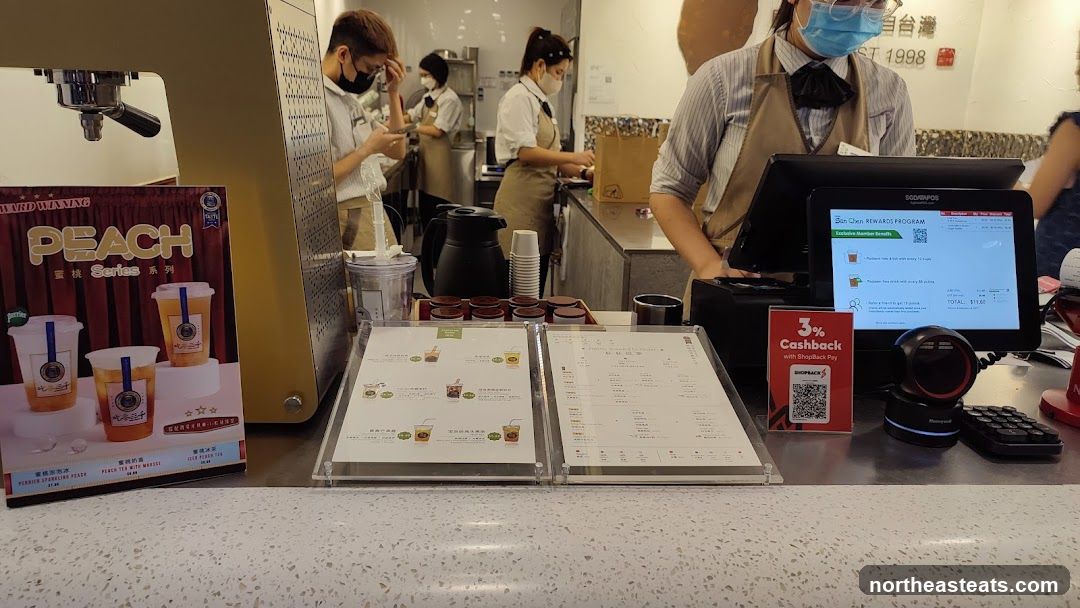 Bubble Tea Shop Counter
