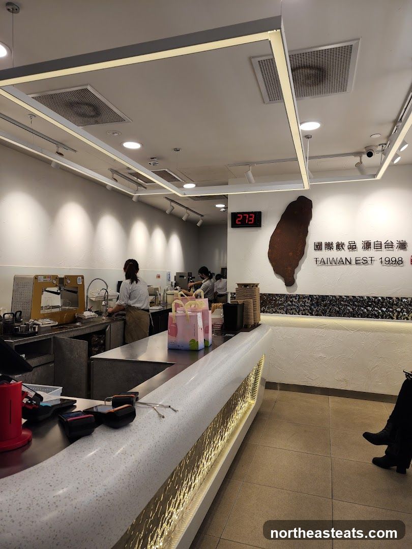 Modern Beverage Shop Interior