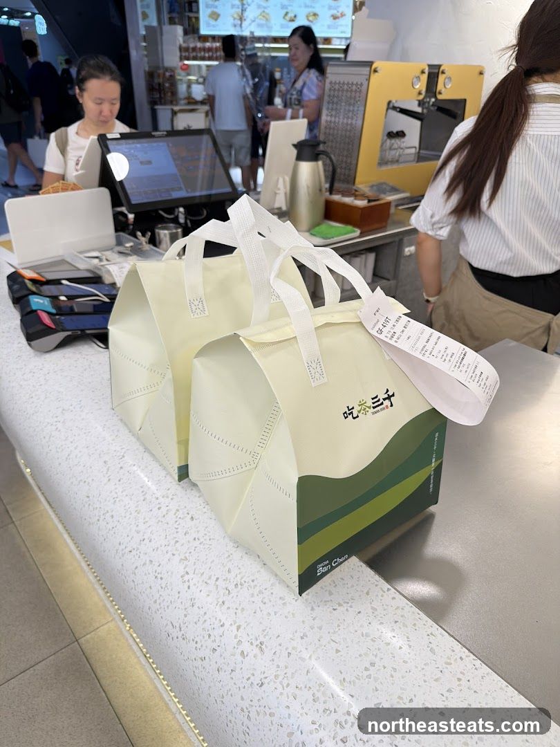 Takeaway Bags at Counter