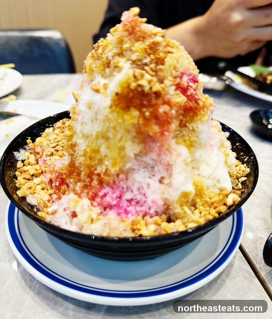 Shaved Ice Dessert