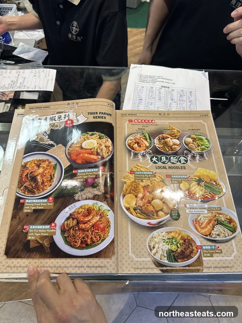 Tiger Prawn Series & Local Noodles