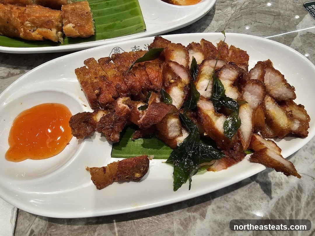 Crispy Pork Belly with Sweet Chili Sauce