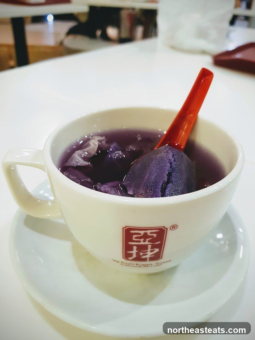 Purple Sweet Potato Dessert