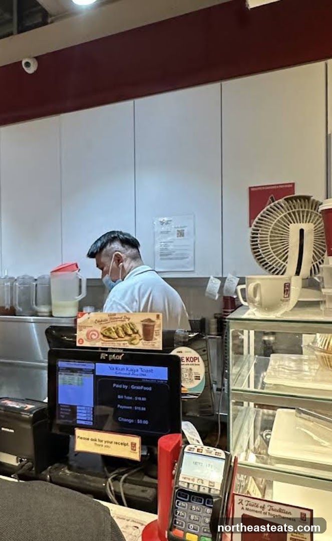 Counter at Ya Kun Kaya Toast
