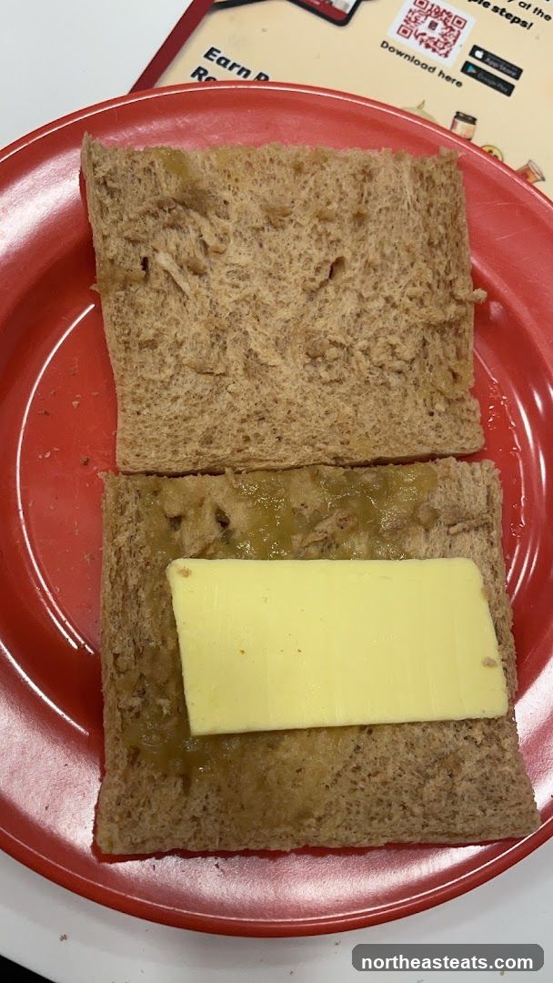 Toast with Butter and Jam