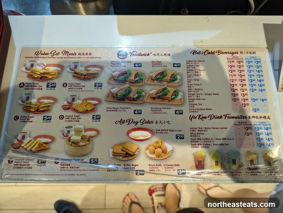 Toastwich Value Set Meals & Beverages