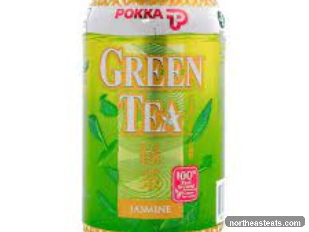 Pokka Green Tea Can